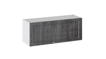 Шкаф на кухню Прованс (Белый глянец/Санторини темный) В_36-90_1ДО в Ишиме