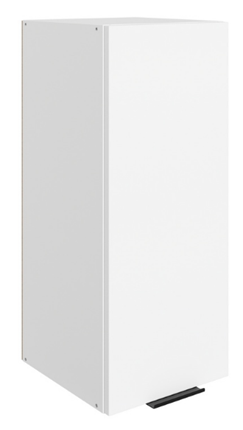 Кухонный шкаф Стоун L300 Н720 (1 дв. гл.) (белый/джелато софттач) в Тюмени - изображение