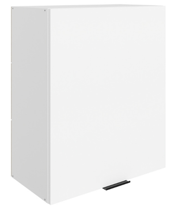Шкаф кухонный Стоун L600 Н720 (1 дв. гл.) (белый/джелато софттач) в Тюмени - изображение