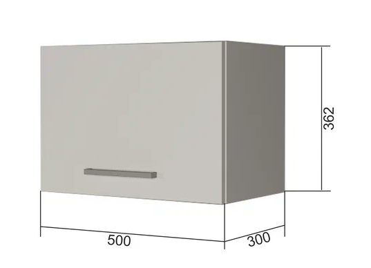 Навесной шкаф В350, Трансильвания/Антрацит в Тюмени - изображение