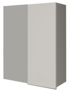 Навесной шкаф ВУП 960 Серый/Белый в Тюмени