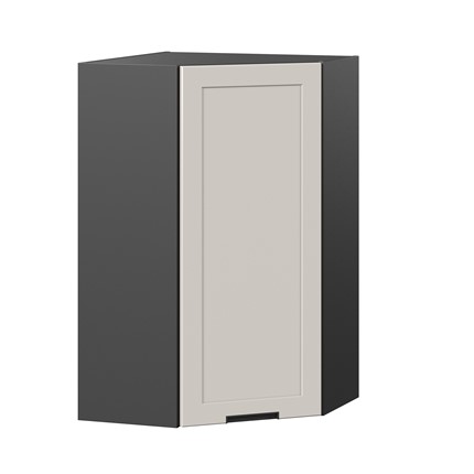 Кухонный угловой шкаф 600 высокий Джамис ЛД 296.620.000.159, Чёрный/Кашмир в Заводоуковске - изображение