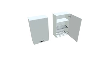 Кухонный шкаф ВС9 60, Белое гладкое Ламарти/Белый в Тюмени