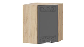 Кухонный угловой шкаф Долорес 1В6У (Дуб крафт золотой/Титан) в Тюмени