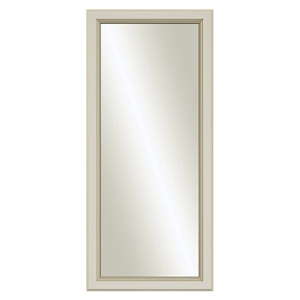 Зеркало настенное Сиена, Бодега белый / патина золото в Заводоуковске - изображение
