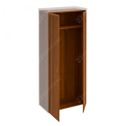 Шкаф для одежды Мастер, темный орех (90х45х208) МТ 311 в Тюмени - изображение
