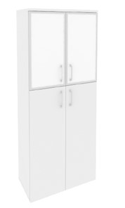 Шкаф O.ST-1.7R white, Белый бриллиант в Тюмени
