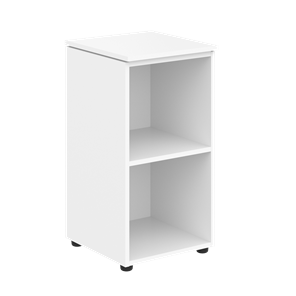 Низкий шкаф колонна MORRIS Дуб Базель/белый MLC 42.1 (429х423х821) в Тюмени - предосмотр 3