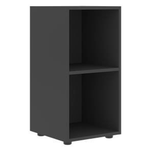 Низкий шкаф колонна FORTA Черный Графит FLC 40 (399х404х801) в Тюмени - предосмотр 1