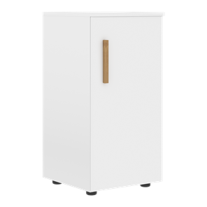 Низкий шкаф колонна с правой дверью FORTA Белый FLC 40.1 (R) (399х404х801) в Ишиме