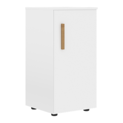 Низкий шкаф колонна с правой дверью FORTA Белый FLC 40.1 (R) (399х404х801) в Заводоуковске - изображение