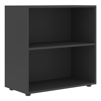 Низкий шкаф широкий FORTA Черный Графит FLC 80 (798х404х801) в Заводоуковске - изображение