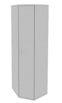 Шкаф угловой А.ГБ-3, Серый в Заводоуковске - изображение