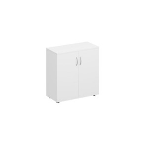Шкаф для документов низкий закрытый Комфорт КФ, белый премиум (80x38x84 К.309 БП в Ишиме
