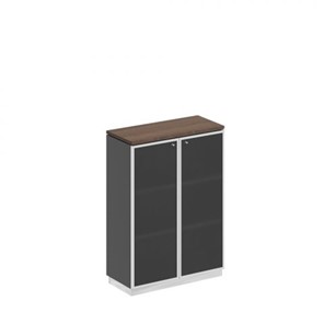 Шкаф для документов средний стекло в рамке Speech Cube (90x40x124.6) СИ 319 ДГ АР ХР в Тюмени