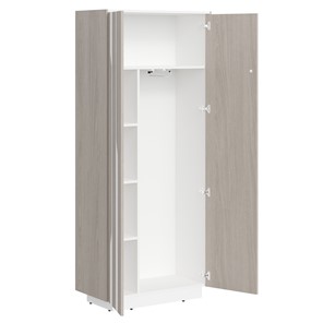 Шкаф для одежды LINE Дуб-серый-белый СФ-574401 (900х430х2100) в Тюмени - предосмотр 1