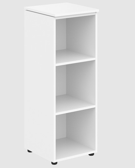 Шкаф средний MORRIS Дуб Базель/Белый MMC 42 (429х423х1188) в Тюмени - изображение 3