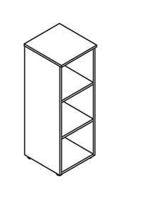 Шкаф колонна MORRIS Дуб Базель/Венге Магия MMC 42.1 (429х423х1188) в Тюмени - предосмотр 1