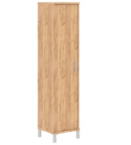 Шкаф Born В-431.6 L левый колонка высокая с глухой дверью 475х450х2054 мм, Дуб Бофорд в Тюмени