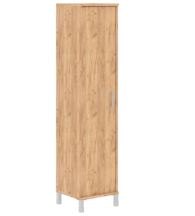 Шкаф Born В-431.6 L левый колонка высокая с глухой дверью 475х450х2054 мм, Дуб Бофорд в Тюмени - изображение