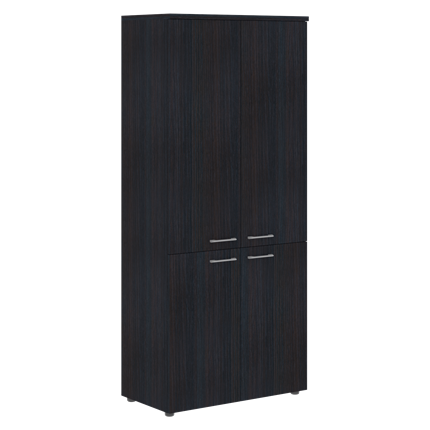 Шкаф с глухими низкими и средними дверьми и топом XTEN Дуб Юкон  XHC 85.3 (850х410х1930) в Заводоуковске - изображение