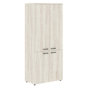 Шкаф с глухими низкими и средними дверьми и топом XTEN сосна Эдмонд  XHC 85.3 (850х410х1930) в Ишиме