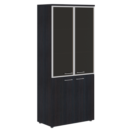 Шкаф с глухими низкими дверьми и топом XTEN Дуб Юкон XHC 85.7  (850х410х1930) в Заводоуковске - изображение