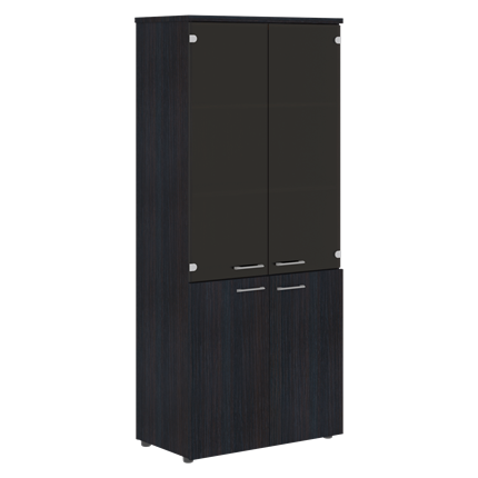 Шкаф с глухими низкими дверьми и топом XTEN Дуб Юкон XHC 85.2 (850х410х1930) в Заводоуковске - изображение