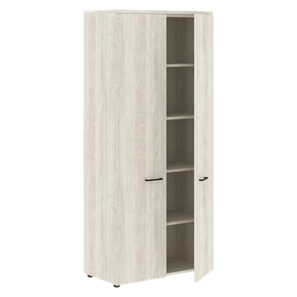 Шкаф с глухими высокими дверьми и топом XTEN сосна Эдмонд  XHC 85.1 (850х410х1930) в Тюмени - изображение