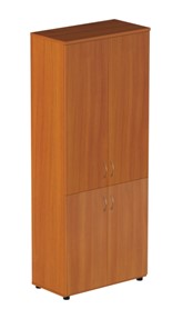 Шкаф высокий Референт Р.Ш-2Д, 4 двери, вишня в Тюмени