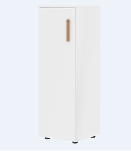 Средний шкаф колонна с левой дверью FORTA Белый FMC 40.1 (L) (399х404х801) в Тюмени