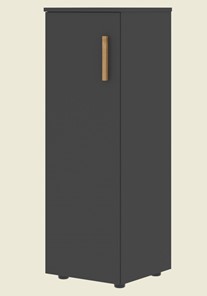 Шкаф колонна средний с левой дверью FORTA Черный Графит   FMC 40.1 (L) (399х404х801) в Тюмени