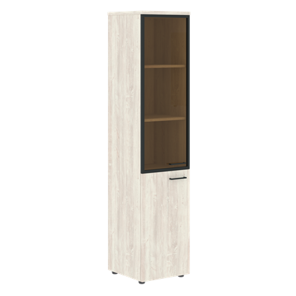 Шкаф-колонна левая XTEN сосна Эдмонд XHC 42.7.1 (L)  (425х410х1930) в Тюмени - изображение