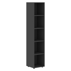 Высокий шкаф колонна FORTA Черный Графит FHC 40 (399х404х1965) в Тобольске