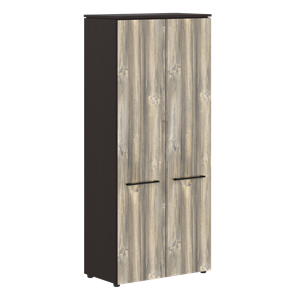 Шкаф с глухими дверьми MORRIS Дуб Базель/Венге Магия MHC 85.1 854х423х1956 в Тобольске