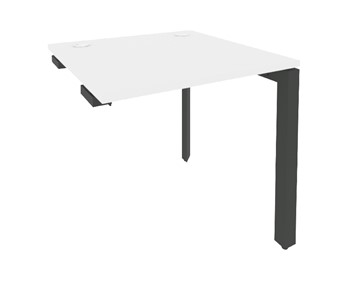 Приставной стол O.MP-SPR-0.8 Антрацит/Белый бриллиант в Тюмени
