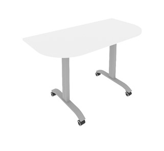 Мобильный стол складной СМ-4.1, Белый в Тюмени