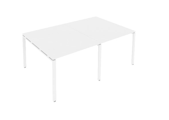Стол для совещаний Б.ПРГ-2.2 Белый/Белый в Тюмени - изображение