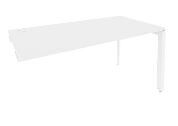 Приставной стол O.MP-SPR-4.8 Белый/Белый бриллиант в Заводоуковске