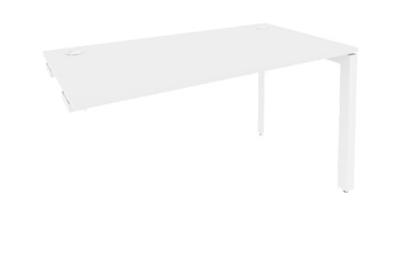 Приставной стол к тумбе O.MP-SPR-3.7 Белый/Белый бриллиант в Заводоуковске