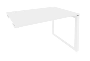 Стол приставка O.MO-SPR-4.8 Белый/Белый бриллиант в Тюмени