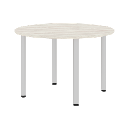 Конференц-стол переговорный XTEN сосна Эдмонд  XRT 120 (D - 1200х750) в Тюмени - изображение