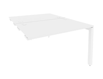 Приставной стол к тумбе O.MP-D.SPR-2.8 Белый/Белый бриллиант в Тюмени