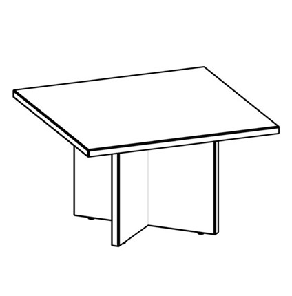 Конференц-стол ТСТ 1212 Z (1200x1200x750) в Тюмени - изображение