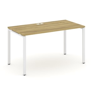 Офисный стол Concept CN.SP-003 металл Белый/Дуб Винченцо в Тюмени