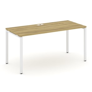 Офисный стол Concept CN.SP-004 металл Белый/Дуб Винченцо в Тюмени