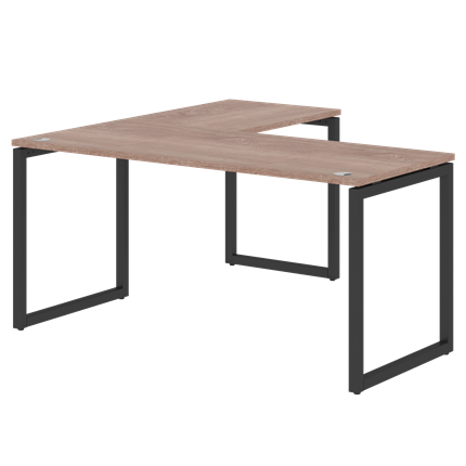 Письменный стол угловой правый XTEN-Q Дуб-сонома- антрацит XQCT 1615 (R) (1600х1500х750) в Заводоуковске - изображение