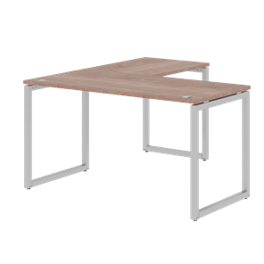 Письменный стол угловой правый XTEN-Q Дуб-сонома- серебро XQCT 1415 (R) (1400х1500х750) в Тобольске