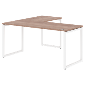 Письменный стол угловой правый XTEN-Q Дуб-сонома-белый XQCT 1615 (R) (1600х1500х750) в Заводоуковске