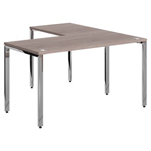 Письменный угловой  стол для персонала левый XTEN GLOSS Дуб Сонома XGCT 1415.1 (L) (1400х1500х750) в Тобольске